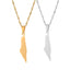 Palestina Ketting Goud/Zilver